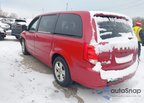2013 Dodge Grand Caravan Se из США, поврежденный, VIN 2C4RDGBG1DR628708